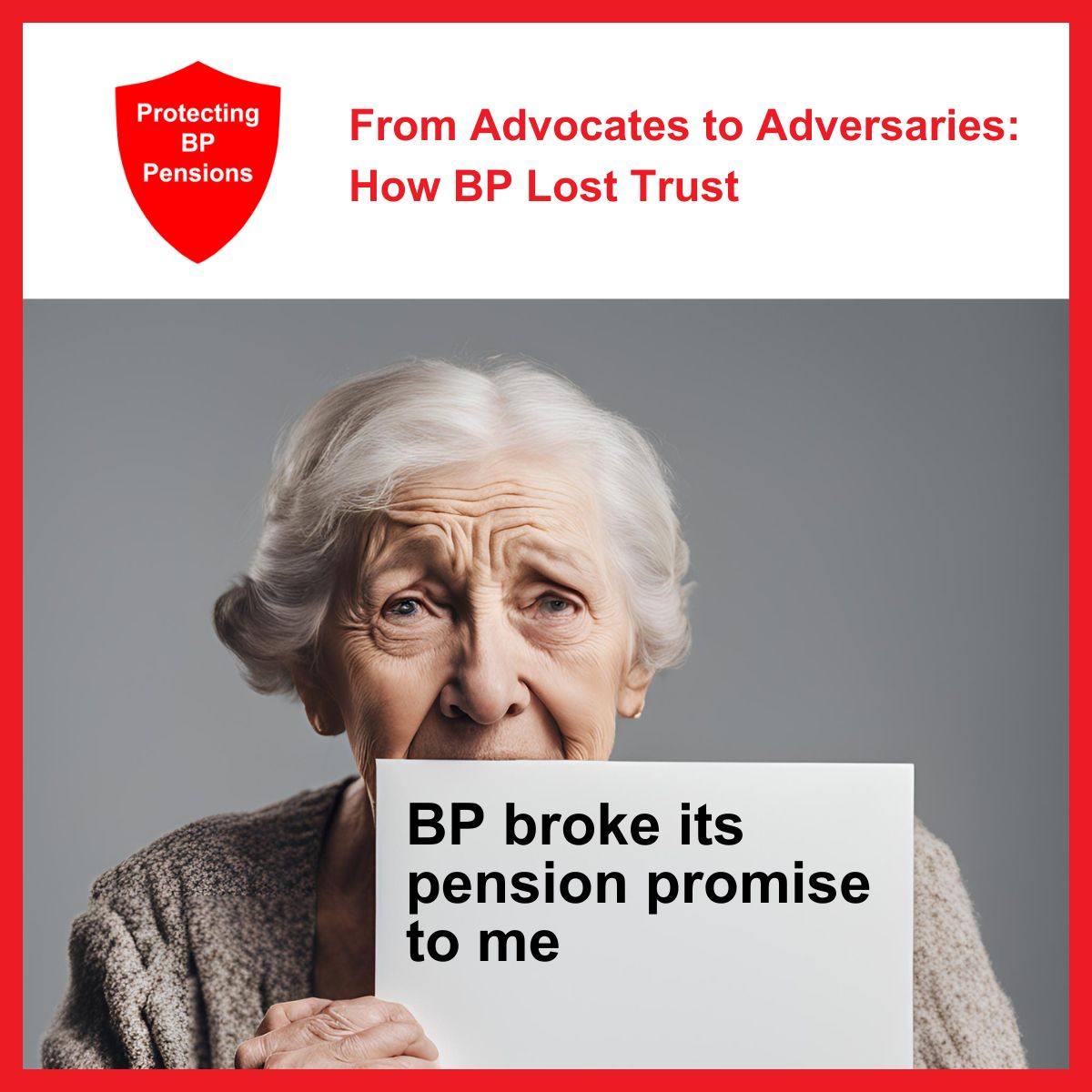 BP broke its pension promise to me